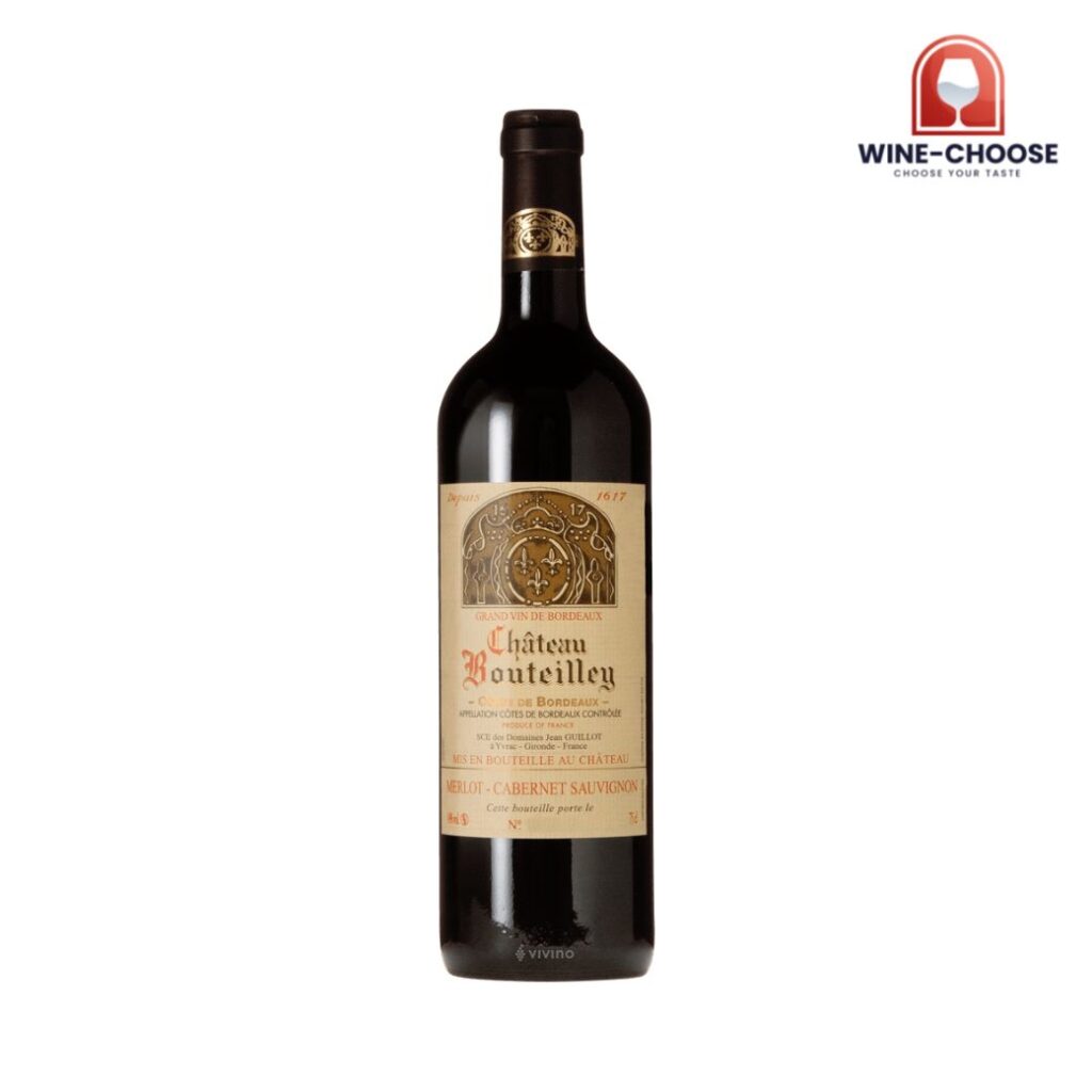 CHÂTEAU BOUTEILLEY Cotes de Bordeaux