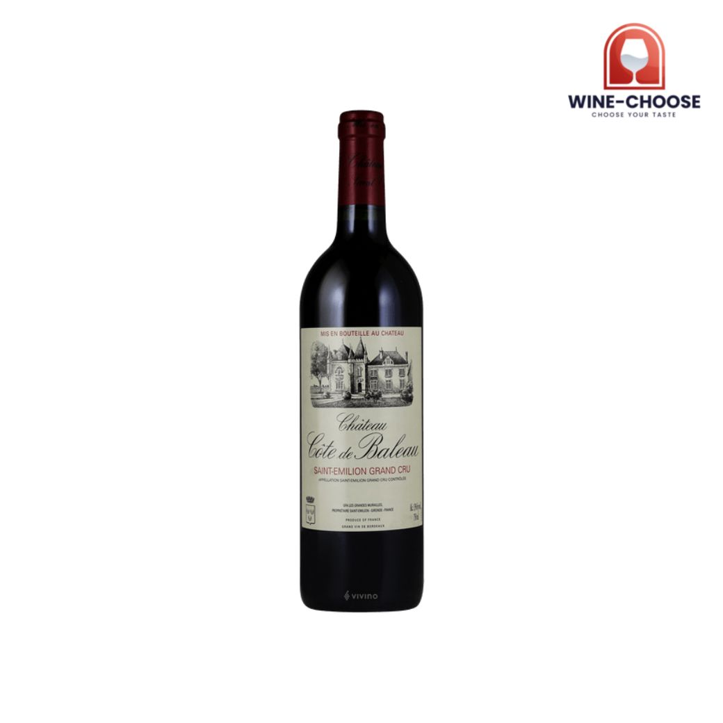CHÂTEAU COTE DE BALEAU Grand Cru Classe Saint-Emilion