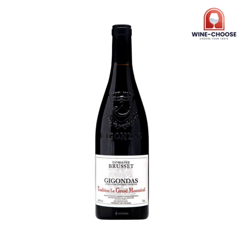 DOMAINE BRUSSET Tradition Le 
Grand Montmirail Gigondas