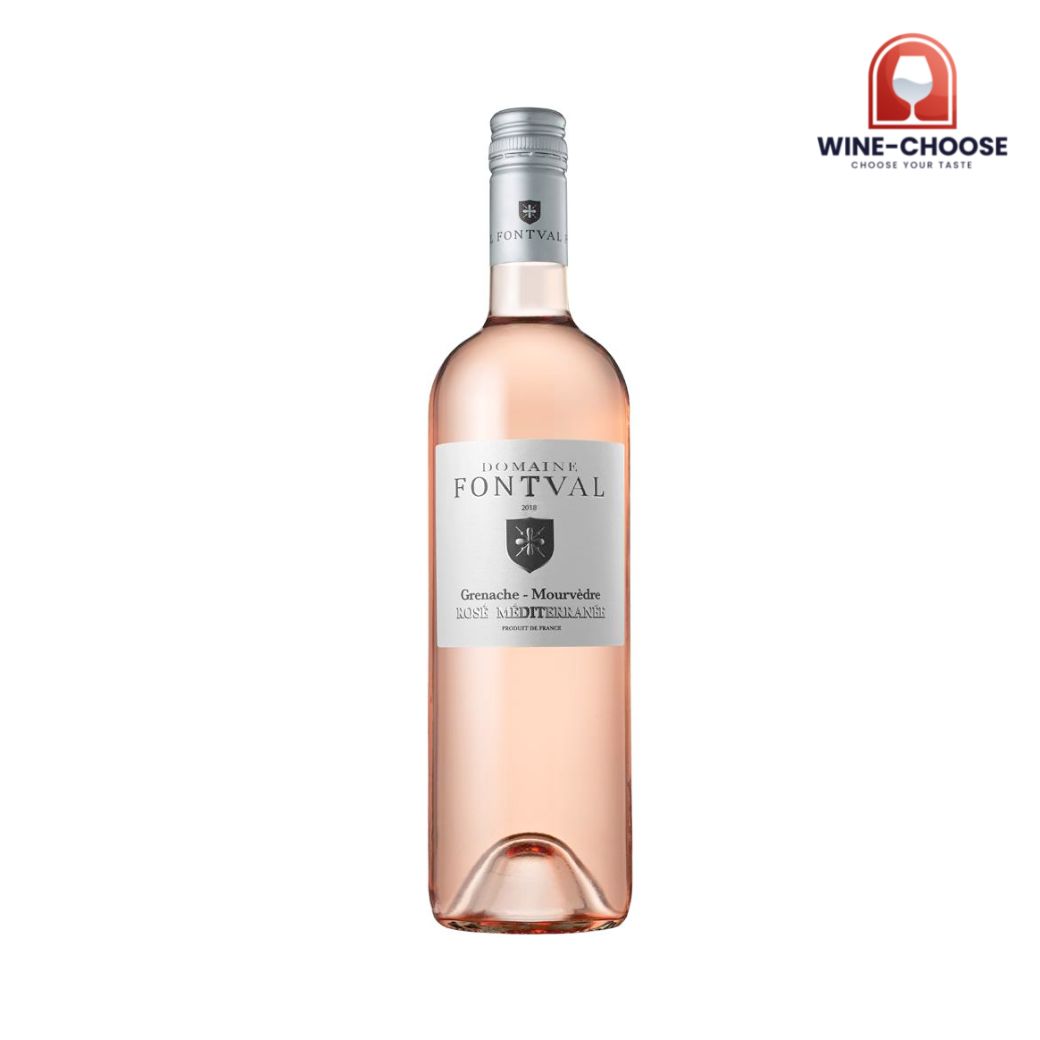 DOMAINE FONTVAL Rosé Mediterranee IGP