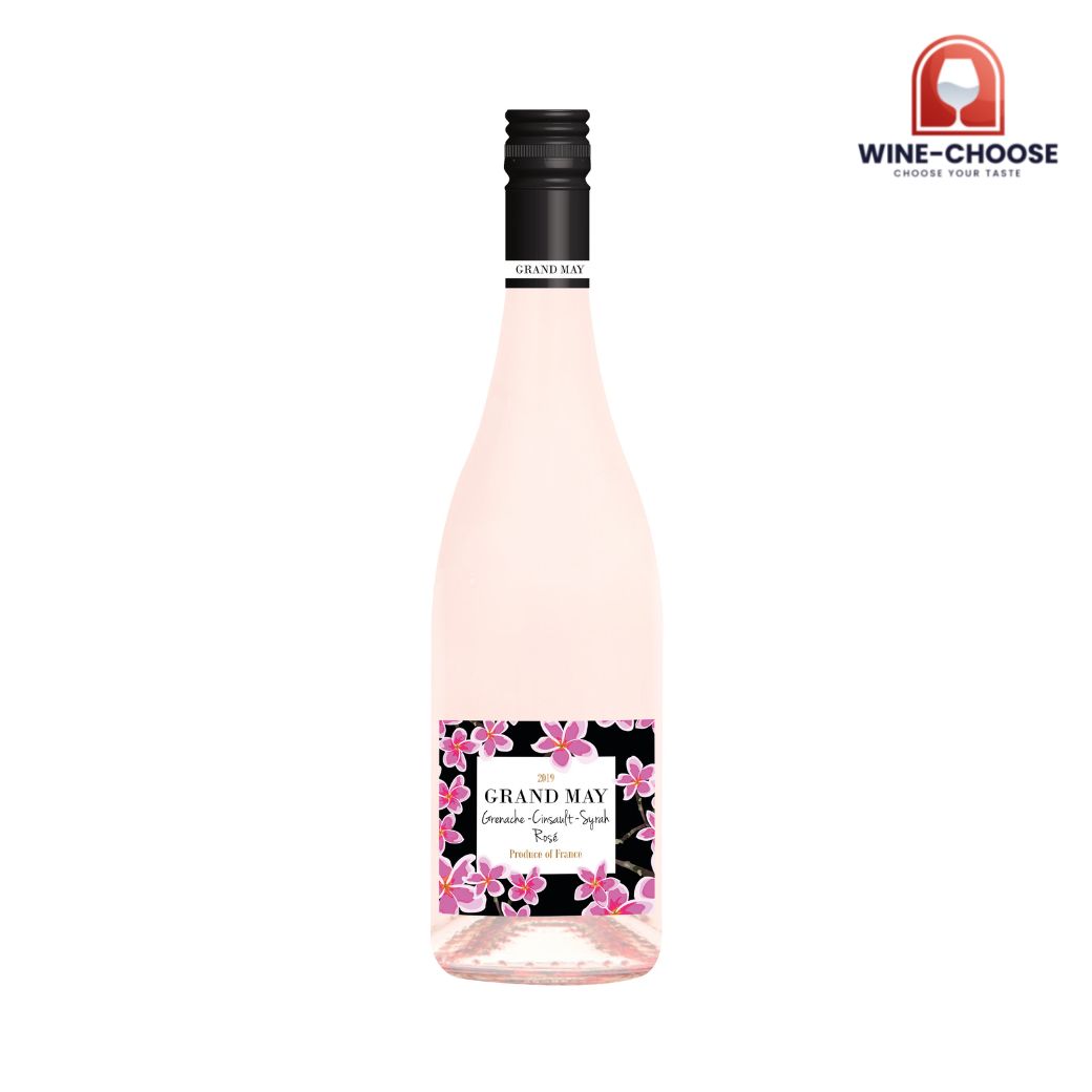 GRAND MAY Grenache Cinsault Syrah, Rose de France