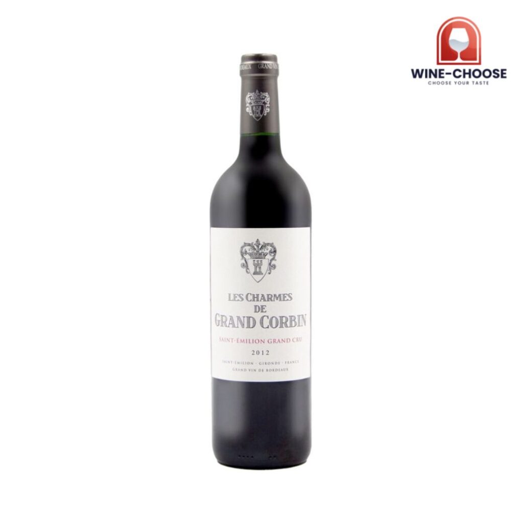 LES CHARMES DE GRAND CORBIN Grand Cru Classe Saint-Emilion