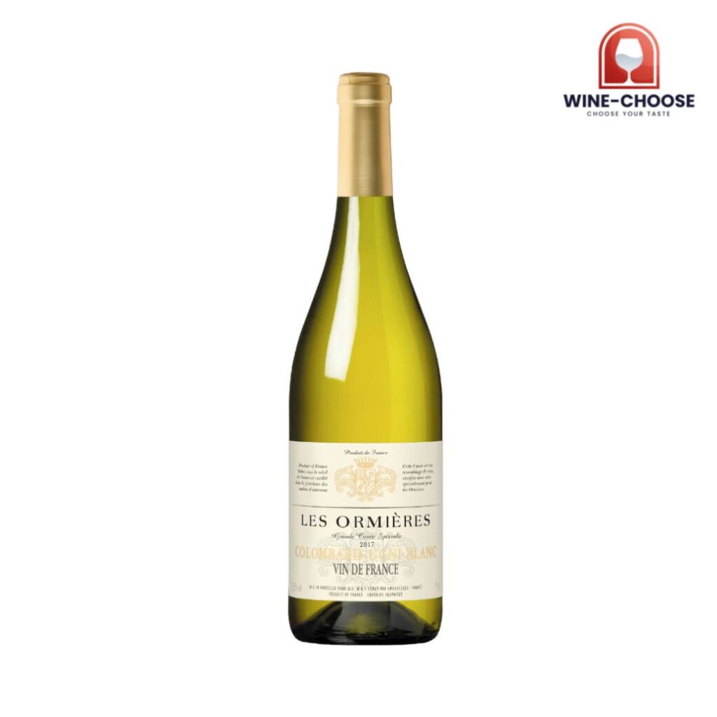 LES ORMIÈRES
Colombard Ugni Blanc Vin de 
France