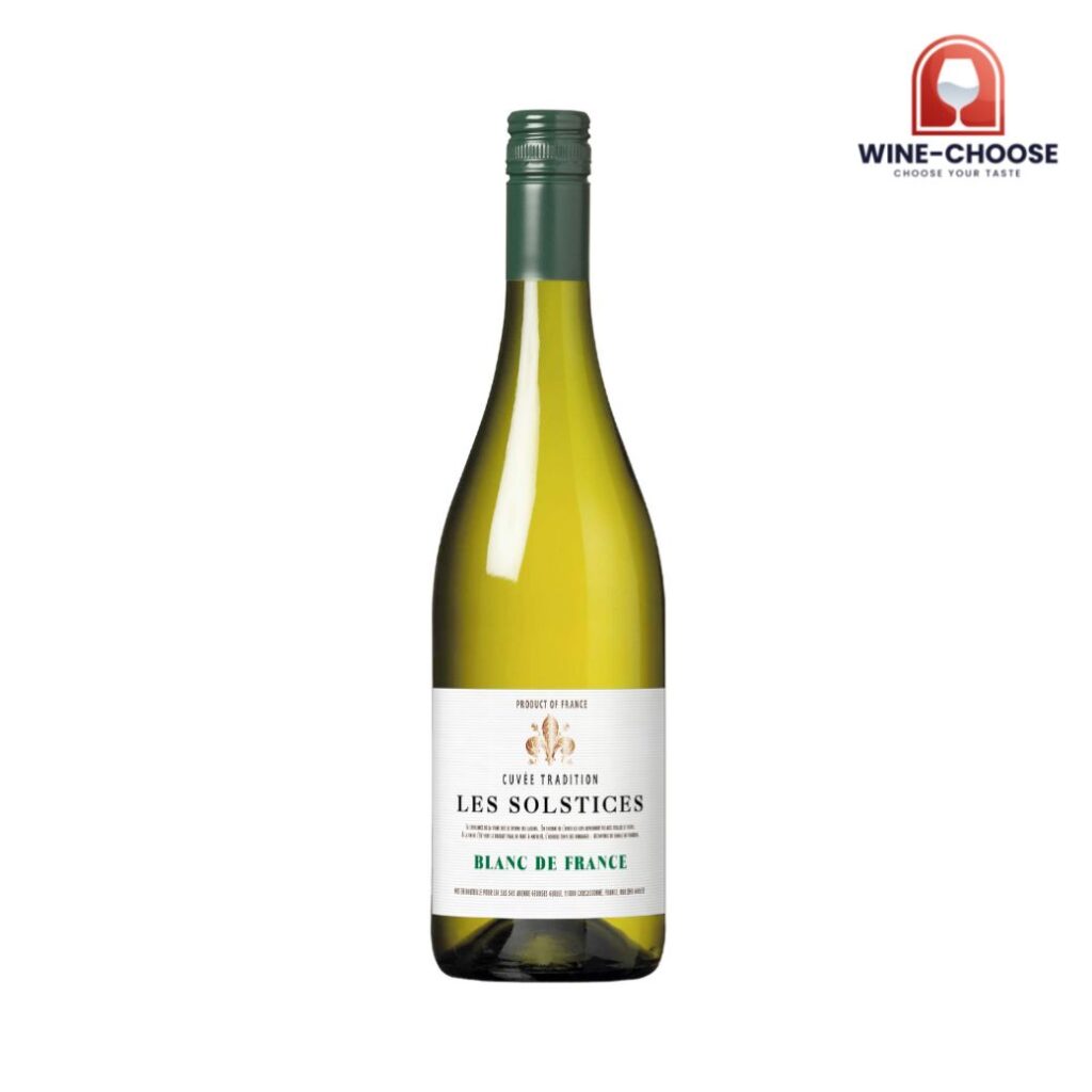 LES SOLSTICES
Cuvée Tradition Blanc de France 
(Fruit Wine)