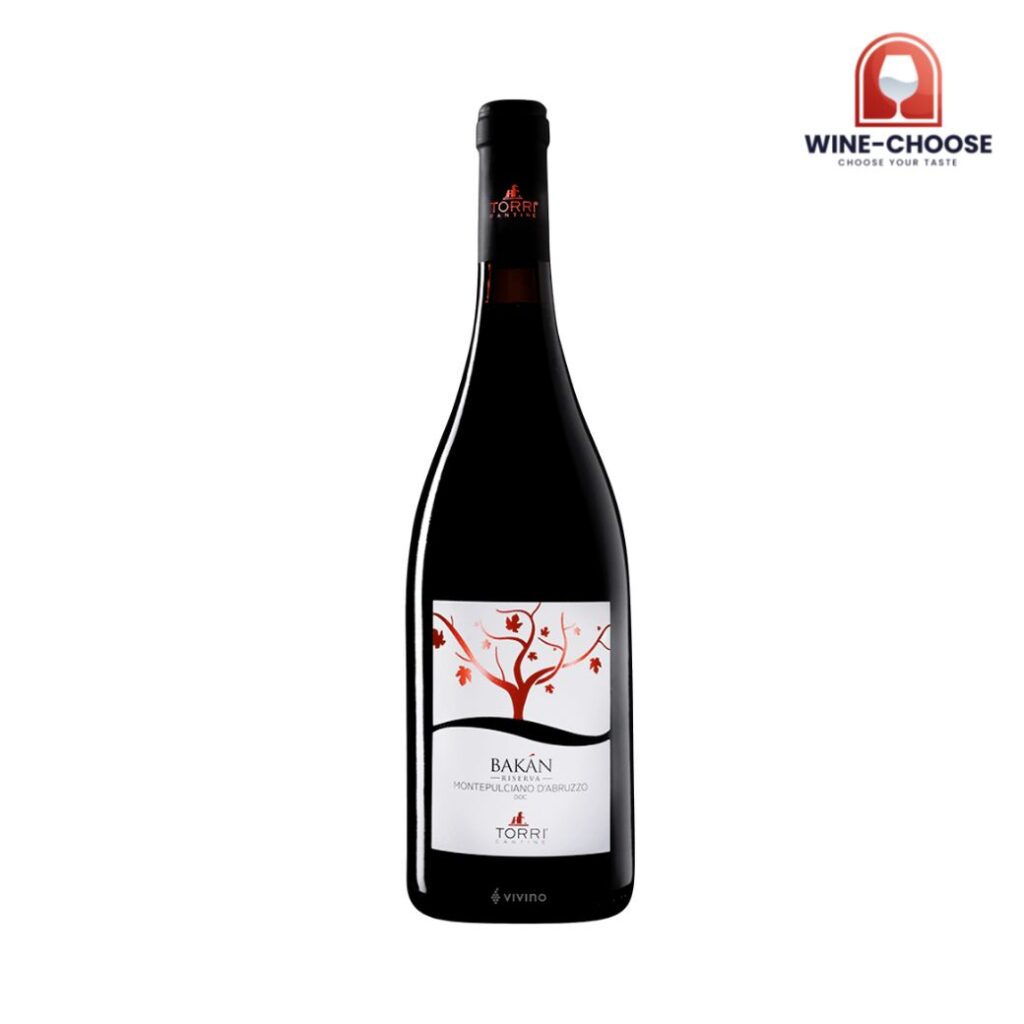 TORRI CANTINE Bakan Riserva 
Montepulciano d' Abruzzo DOC