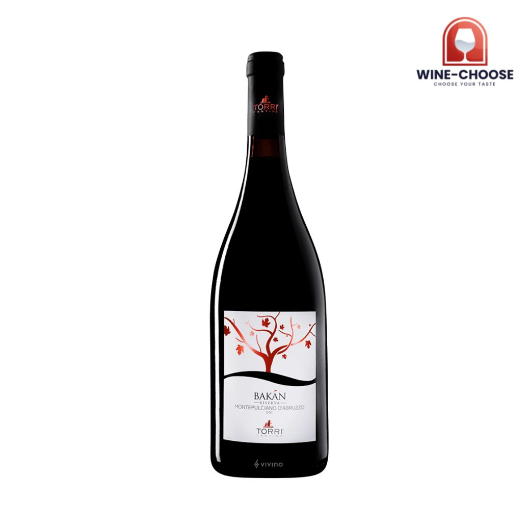 TORRI CANTINE Bakan Riserva 
Montepulciano d' Abruzzo DOC