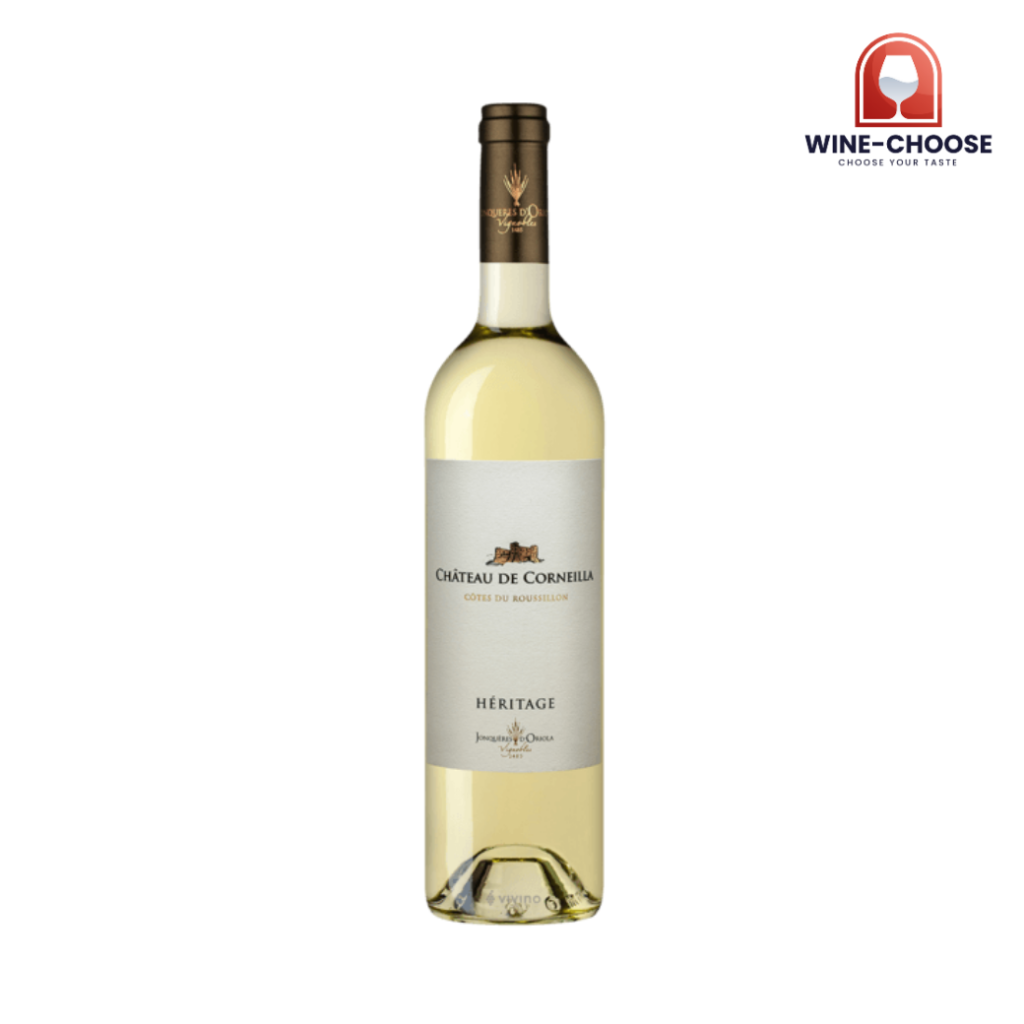 CH302TEAU DE CORNEILLA Heritage Blanc Cotes du Roussillon AOP