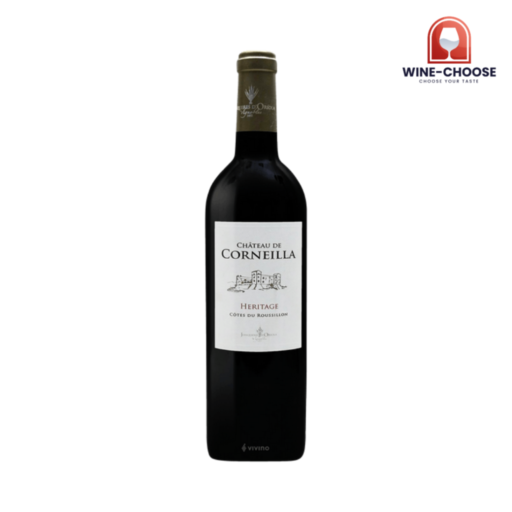 CH302TEAU DE CORNEILLA Heritage Rouge Cotes du Roussillon AOP