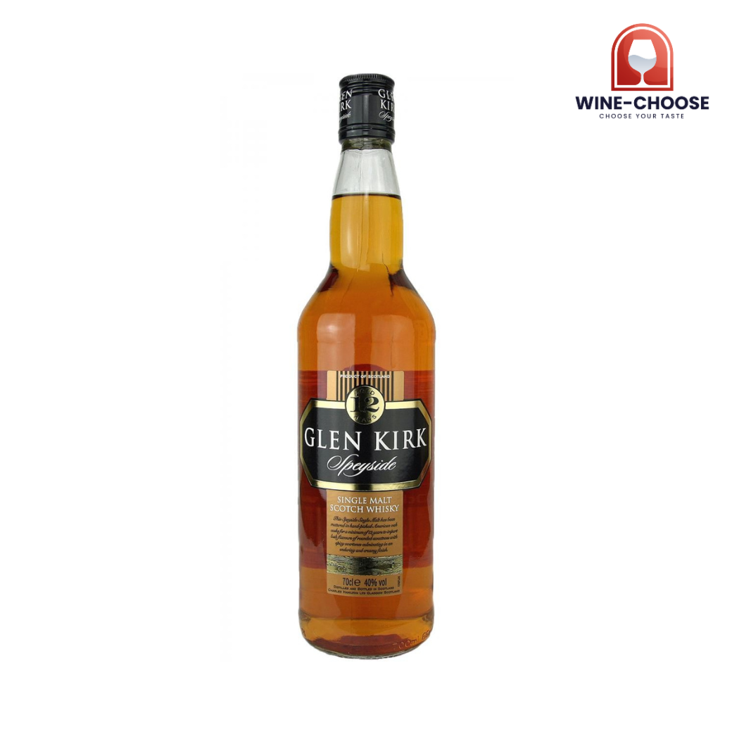 GLEN KIRK Speyside Single Malt Scotch Whisky (Aged 12 years)