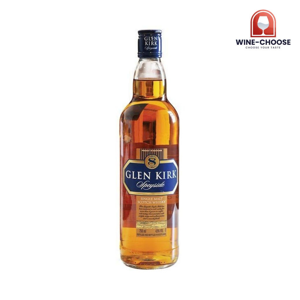 GLEN KIRK Speyside Single Malt Scotch Whisky (Aged 8 years)