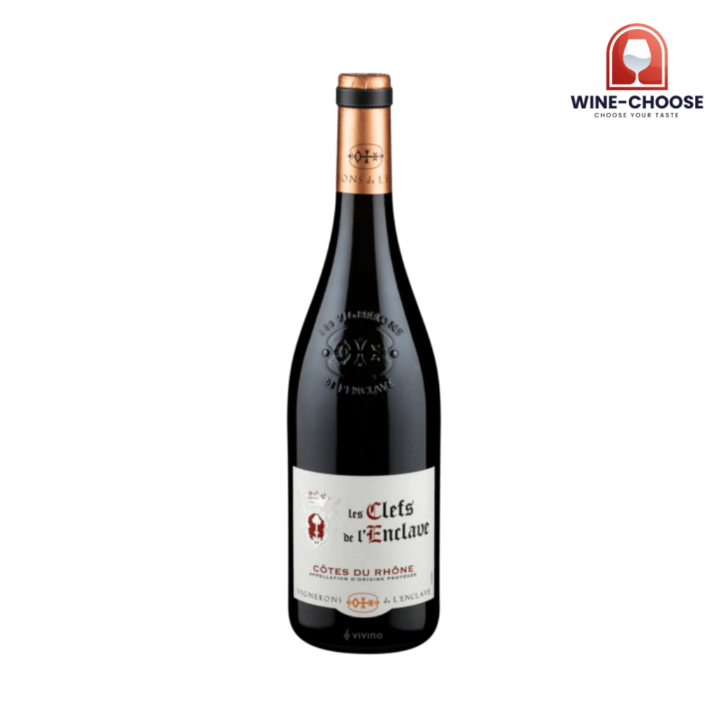 LES CLEFS DE L'ENCLAVE Cotes du Rhone Villages AOP