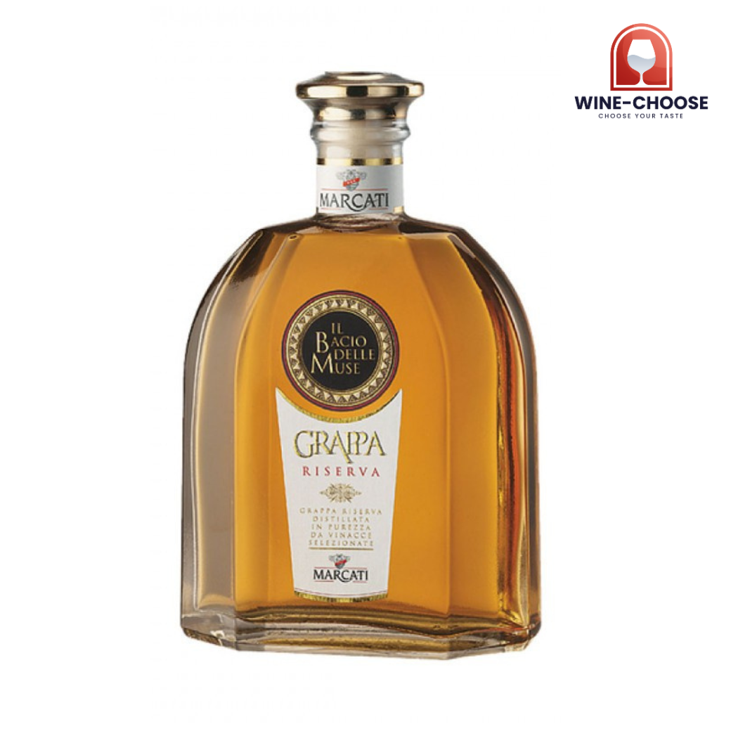 MARCATI Il Bacio delle Muse Grappa Riserva
