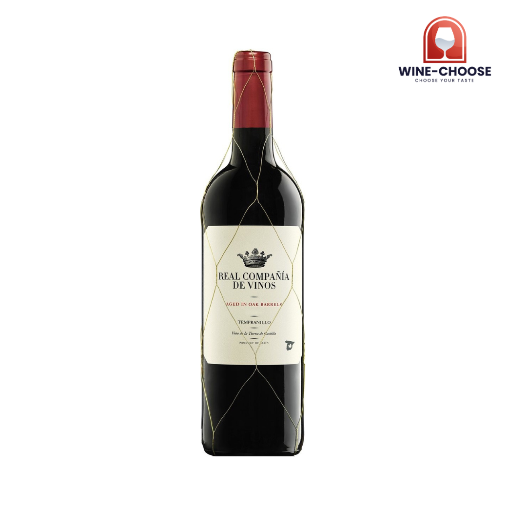 REAL COMPANIA DE VINOS Aged
in Oak Barrels Tempranillo Tierra
de Castilla