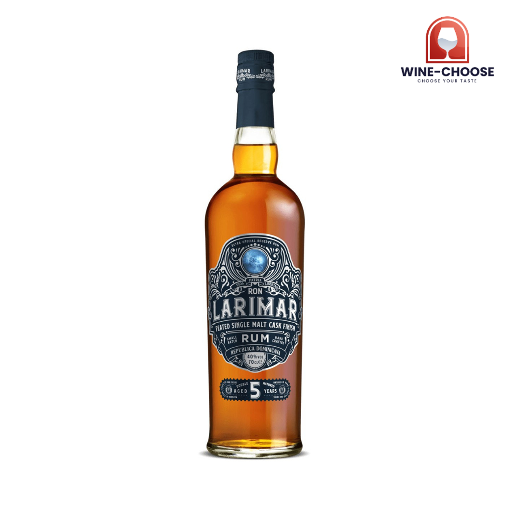 RON LARIMAR Rum Peated Single Malt Cask Finish (Aged 5 years)