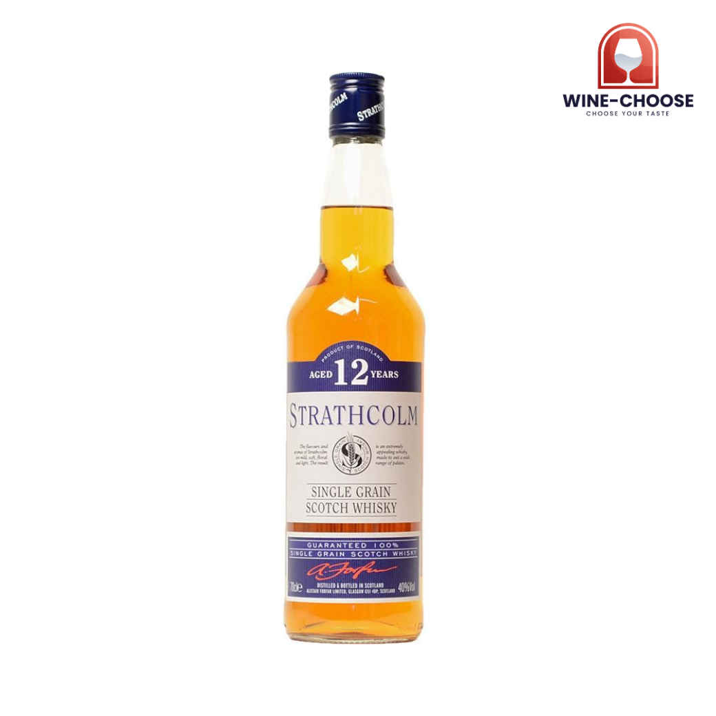 STRATHCOLM Single Grain Scotch Whisky (Aged 12 years)