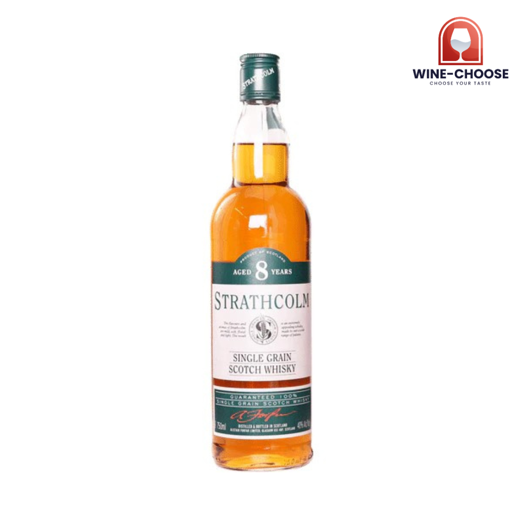 STRATHCOLM Single Grain Scotch Whisky (Aged 8 years)